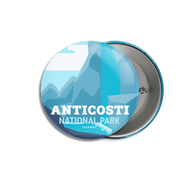 Anticosti National Park of Quebec Pinback Button - Canada Untamed